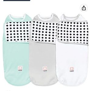 Nanit Breathing Wear Swaddle - 3 pack, Size 3-6M